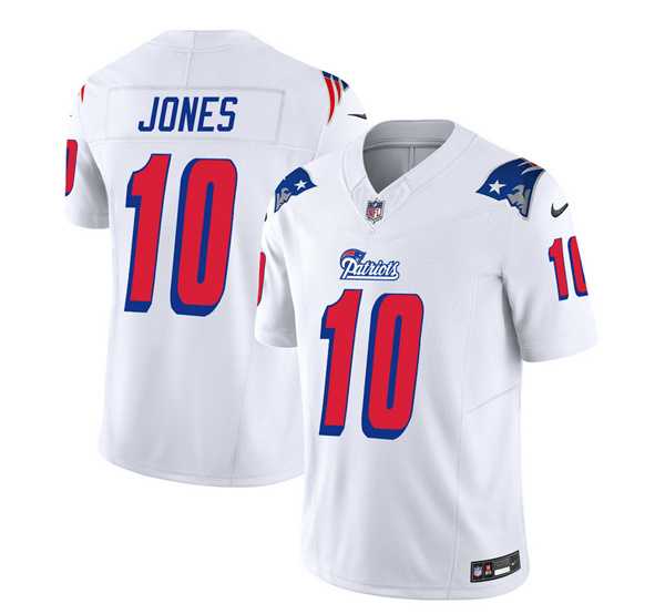 Men & Women & Youth New England Patriots #10 Mac Jones White 2023 F.U.S.E. Vapor Limited Jersey,We sell and wholesale Men & Women & Youth New England Patriots #10 Mac Jones White 2023 F.U.S.E. Vapor Limited Jersey on line form chian!